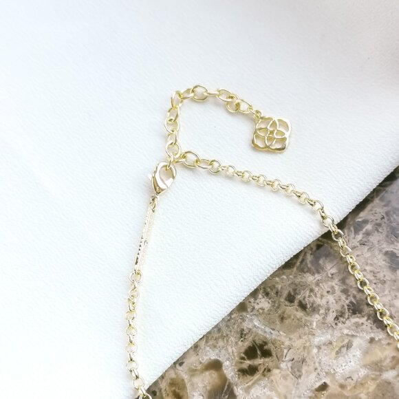 ❤️Kendra Scott Ansley Heart Gold Pendant Necklace - Picture 3 of 3
